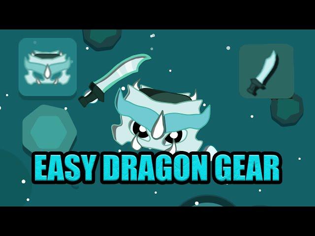 How to make Dragon Gear In Starve.io EVERY STEP