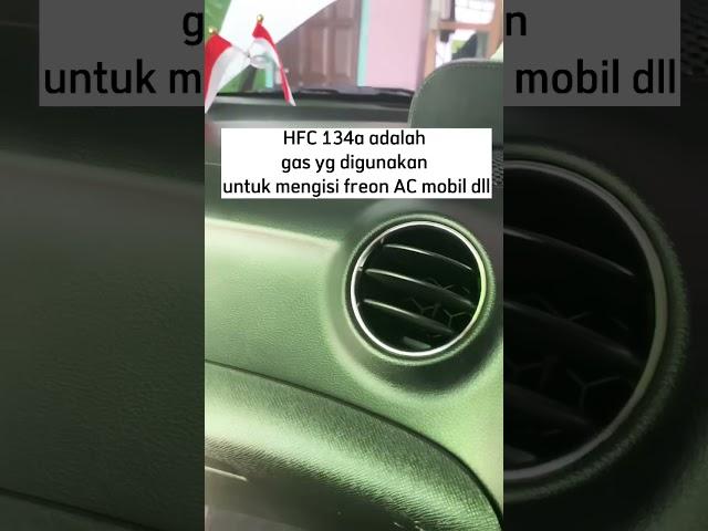 Arti HFC 134a di Kap Mobil