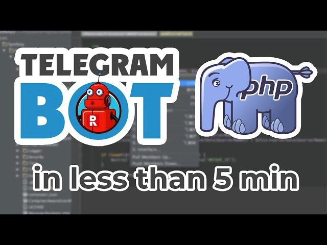 Create a simple telegram chat bot using PHP