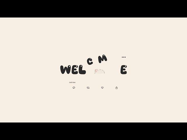 cute aesthetic Intro & Outro templates | FREE FOR USE