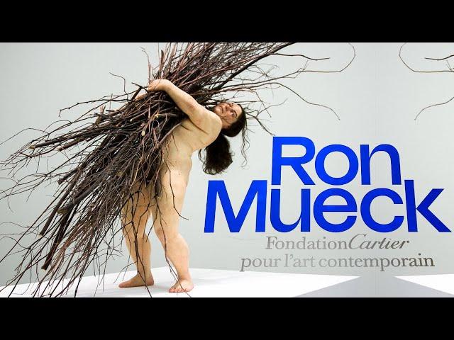 RON MUECK GIGANTIC SCULPTURES ARRIVE IN MILAN ITALY