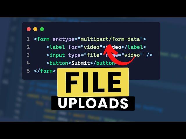 HTML File Uploads in 5 Minutes (Plus Some JavaScript Features)