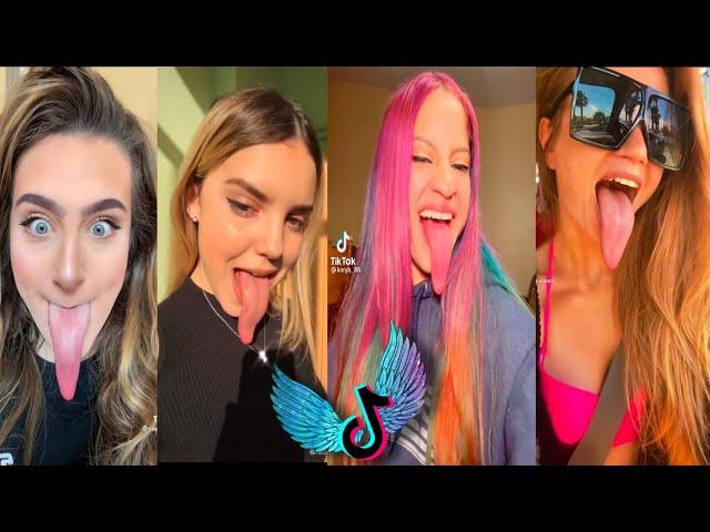 Longest Tongue Tiktok Challenge  | TikTok Compilation