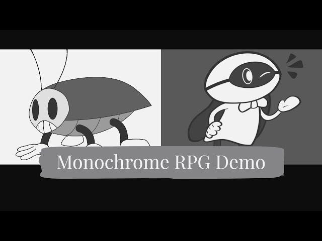 Hopping with the Monochrome RPG Demo