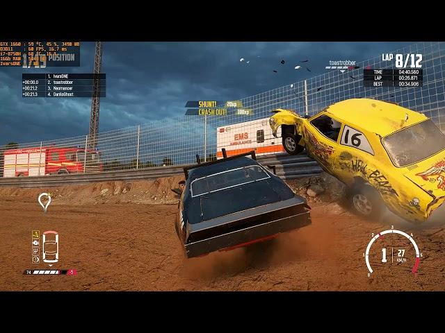 Wreckfest - "Crash Canyon: Main Circuit"