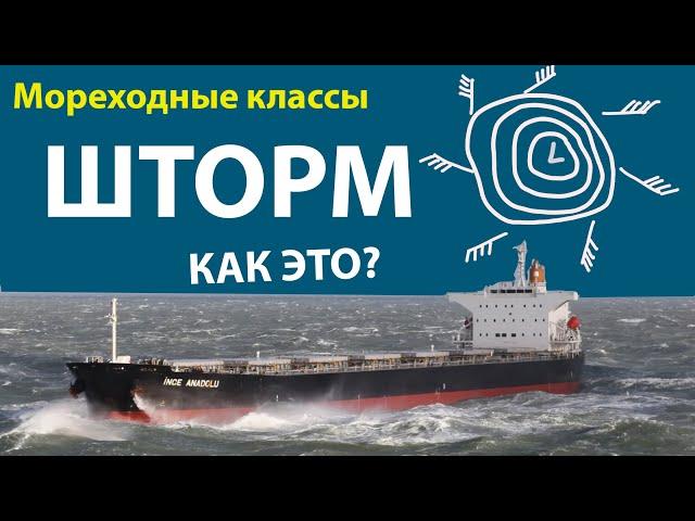 Практическое судовождение. Шторм. #моряки #судно #флот #море