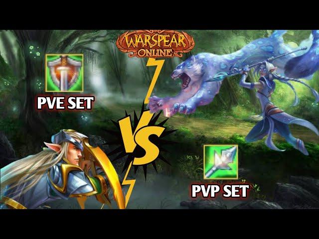 Battle of Elf - Beastmaster (PVP) VS Warden (PVE) ''Beastmaster OP Class ?''| Warspear Online