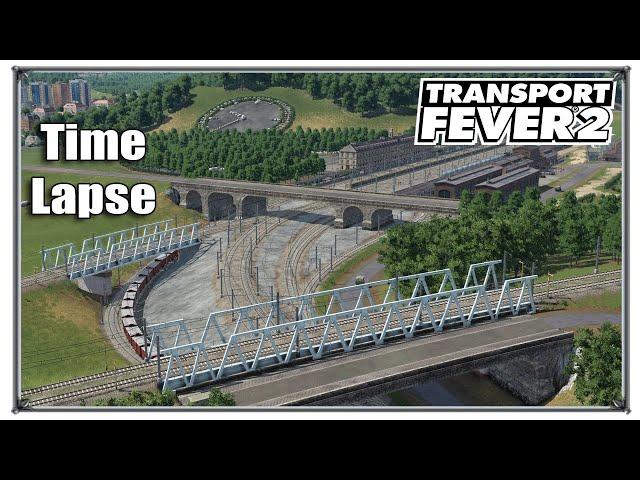 Rail Sangeims Transport Fever 2 Station Rebuild (train games)