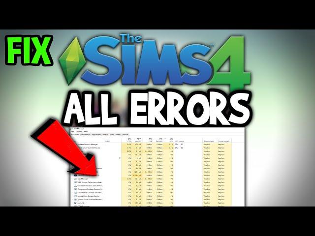 Sims 4 – How to Fix All Errors – Complete Tutorial