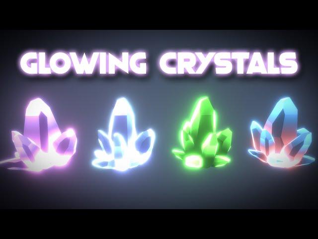 Unity Shader Graph - Glowing Crystals Tutorial