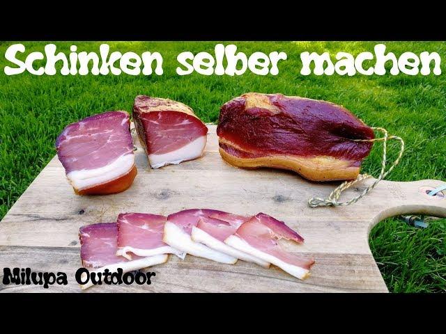 "Schinken einfach selber machen" / Komplettanleitung /ganz einfach, incl Pökeln, Räuchern..