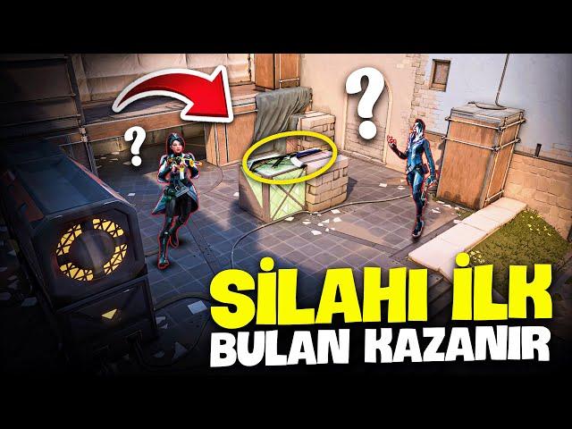 SİLAH SAKLAMBACI #5 TEK SİLAH SINIRLI MERMİ | BULMAK İMKANSIZ!! | VALORANT