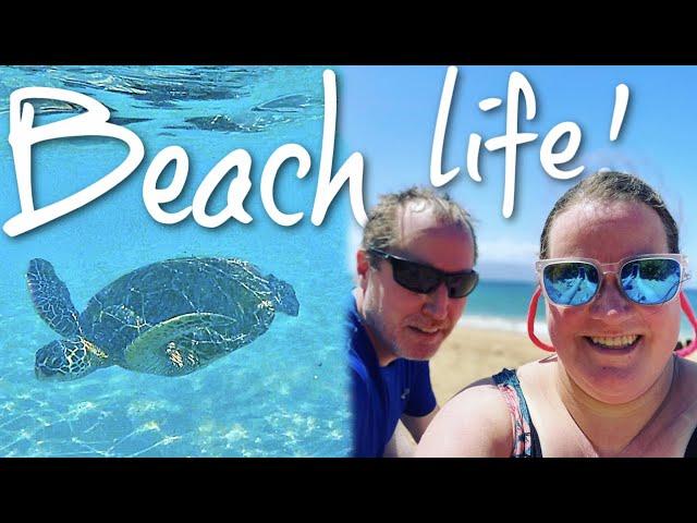 BEACH LIFE IN MAUI! | MAUI, HAWAII 2021 | GOING TO MAUI - 2021 | BLACK ROCK BEACH | KAHEKILI BEACH