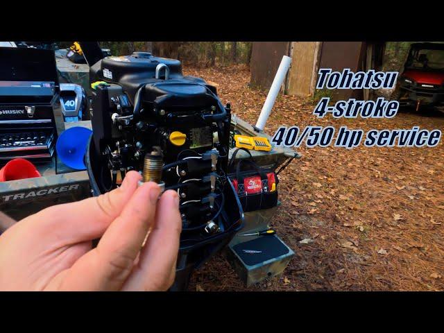 Tohatsu 40hp and 50hp 4 stroke full service