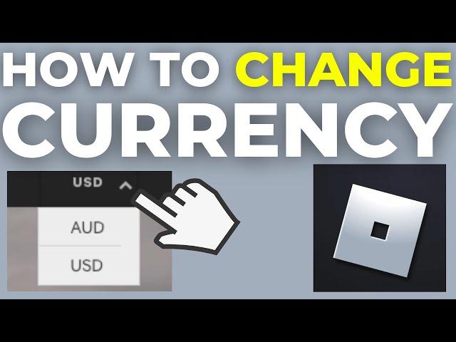 How To Change Currency On Roblox (2024)