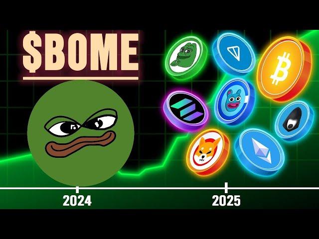  Is $BOME the Next Shiba Inu? | Book of Memes to Explode by 2025! 