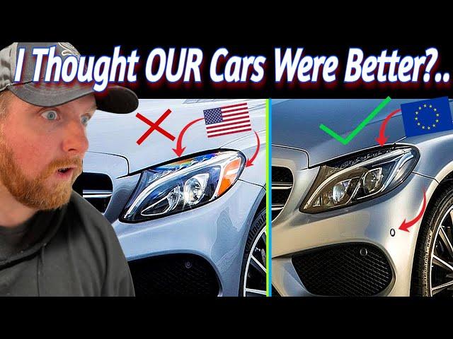 American Reacts to Why EURO-Spec Cars are SAFER Than American Cars...