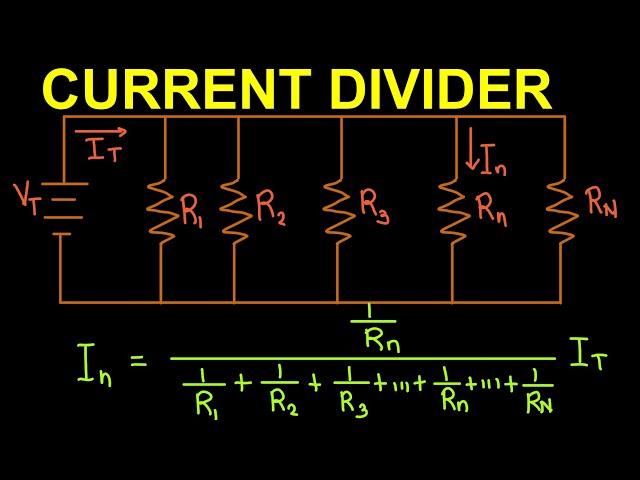 Current Divider Rule (English)