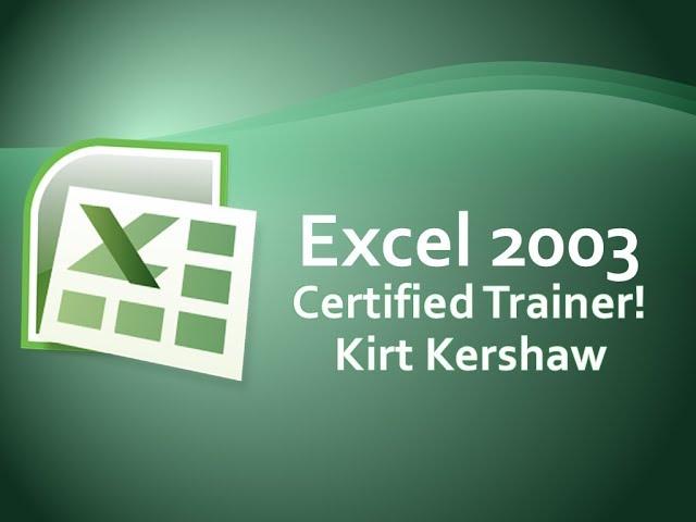 Excel 2003: Templates