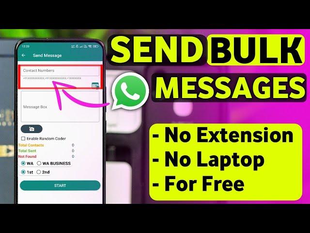 Send Bulk Messages on Whatsapp - Whatsapp Bulk Message Sender