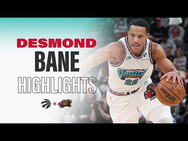 Desmond Bane Highlights vs  Toronto Raptors