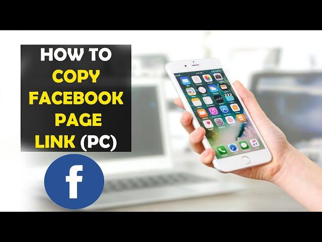 How To Copy Facebook Page Link on PC (2022)