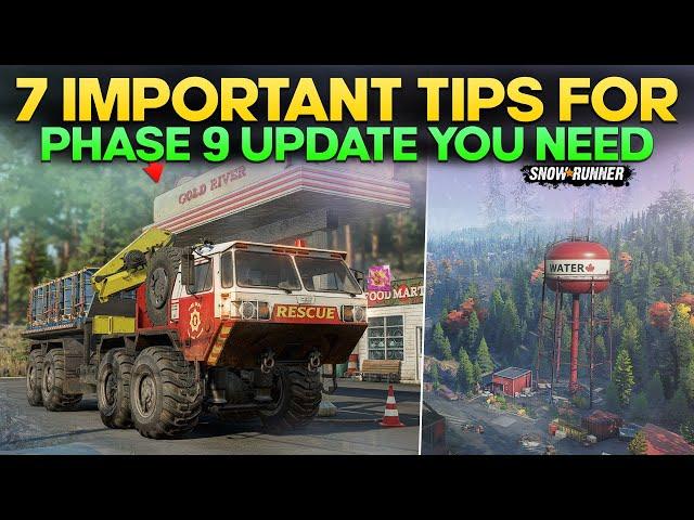 10 Important Tips For New Phase 9 Update Canadian Region in SnowRunner You Need to Know