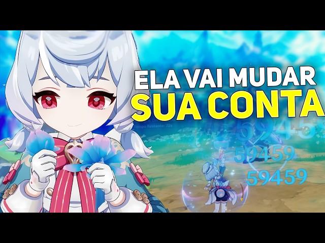 Ela É DIFERENTE! SIGEWINNE é Um ABSURDO! Build Rápida F2P (Arco e Artefatos) Genshin Impact!