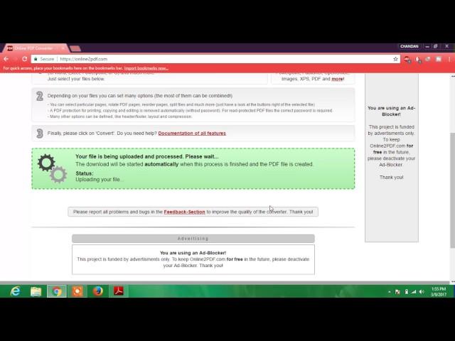 Online PDF Converter 2017 easy