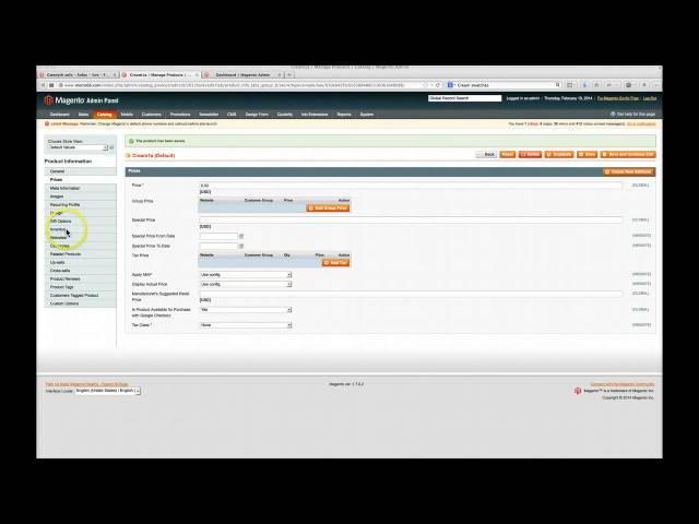 Magento product color and swatch tutorial