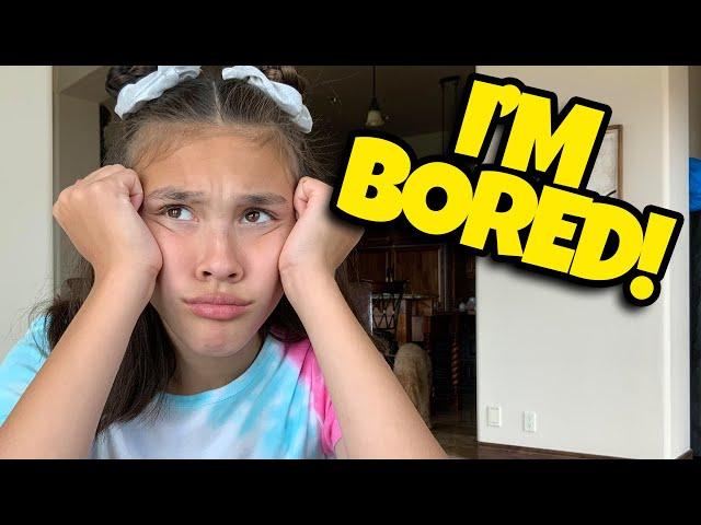 WHAT TO DO WHEN IF YOU'RE BORED STUCK AT HOME!!!