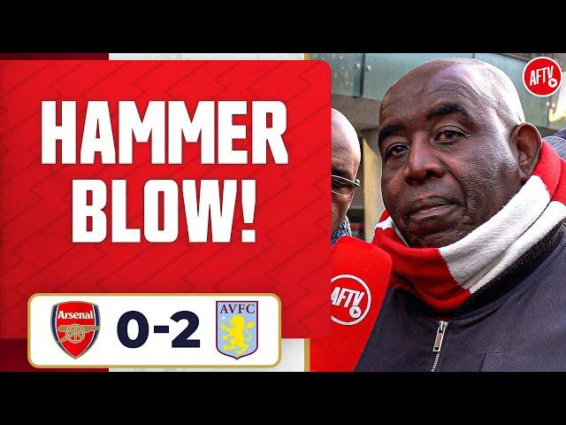 It’s A Hammer Blow! (Robbie) | Arsenal 0-2 Aston Villa