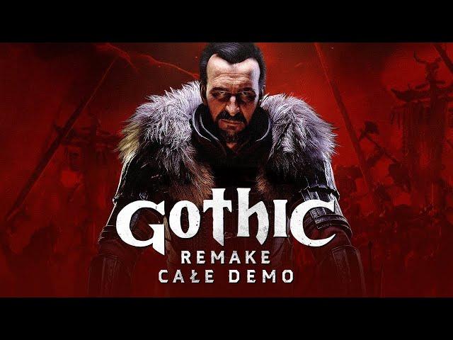 Gothic Remake PL - Całe Nyras Demo - Gameplay PL 4K