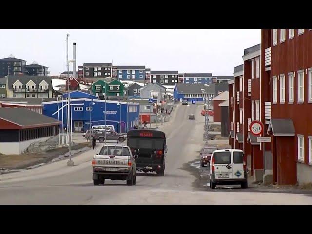 NUUK - the largest city of Greenland [HD]