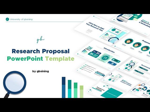 Best Research Thesis Proposal PPT Template - Green | gbsining