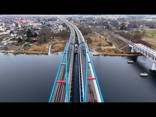 03.03.2025 Budowa Drogi S3 Świnoujście - Troszyn - Odcinek II od Troszyna do Dargobądza Dji Drone 4K