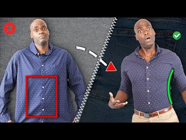 Your Dress Shirts Will Fit AMAZINGLY After This Tutorial