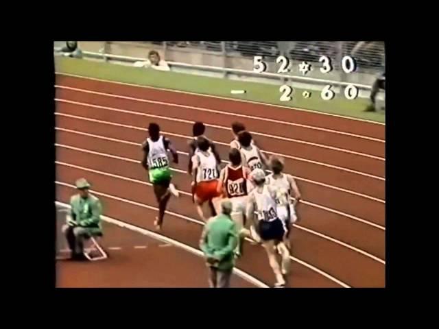 Wottle/Arzhanov/Boit:1972 OG 800m.Final,Munich