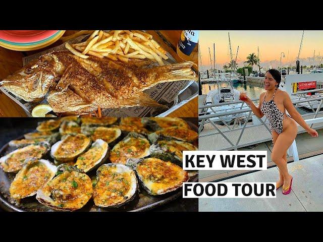 Key West Food Tour!  Where the Locals Eat - Fresh Seafood and Strong Drinks!