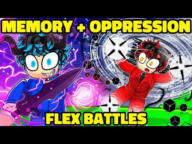 OPPRESSION and MEMORY Flex Battles on Roblox Sol's RNG!