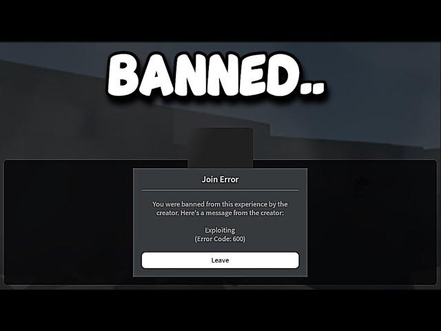 I GOT BANNED IN THE STRONGEST BATTLEGROUNDS..