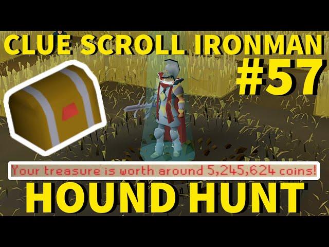 The Master Clue Grind is BACK! - Clue Scroll Ironman #57 (Hound Hunt)