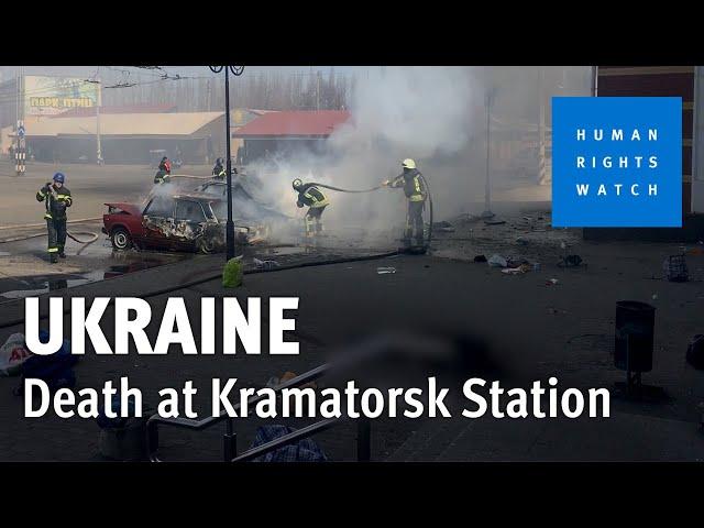 Ukraine: Death at Kramatorsk Station