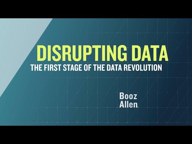 Disrupting Data: The First Stage of the Data Revolution