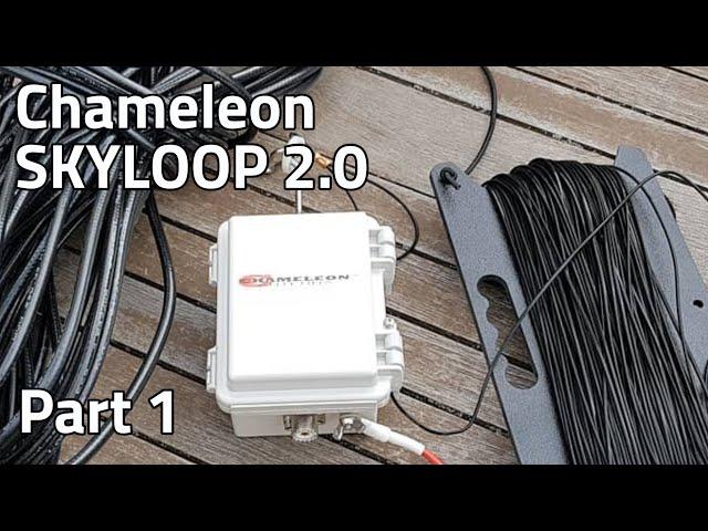 80 meter Skyloop Antenna | Chameleon Antenna