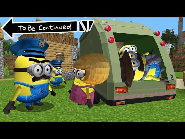 WHAT HAPPENED TO MINIONS FAMILY GARBAGE TRUCK INVESTIGATION in MINECRAFT ! Minion - Gameplay