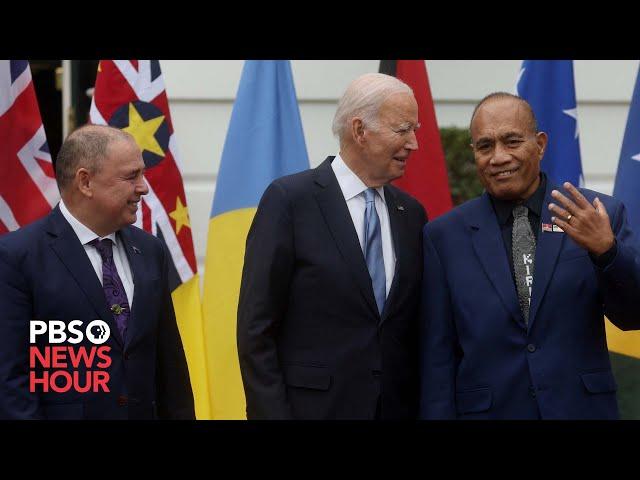 Biden hosts Pacific Island leaders in latest effort to counter China's influence