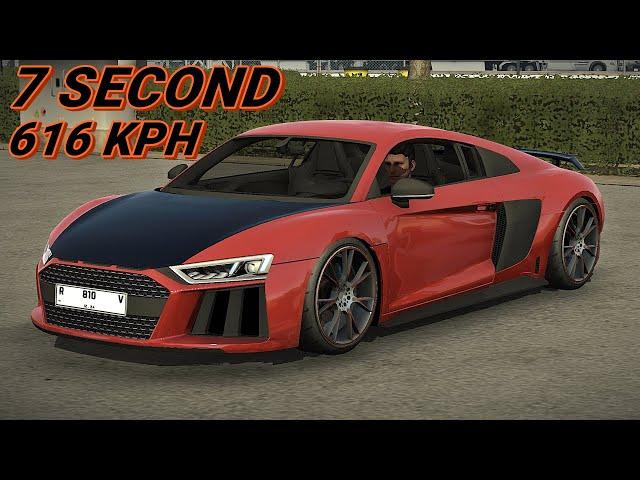 AUDI R8 V10 GEARBOX SETTINGS || 1695HP 2254NM || CAR PARKING MULTIPLAYER NEW UPDATE