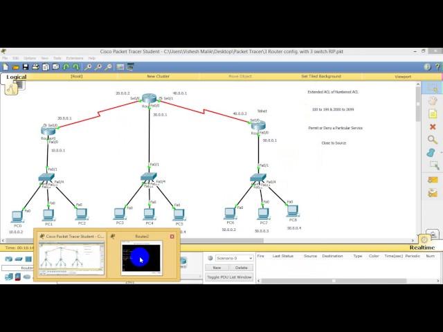 How to Configure ACL ( Extended ACL ) on CISCO Router, Part 4