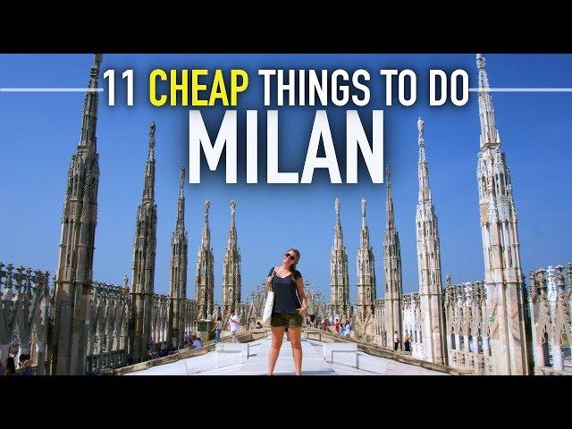 11 FREE/CHEAP Things To Do In MILAN | Italy On A Budget Travel Guide 